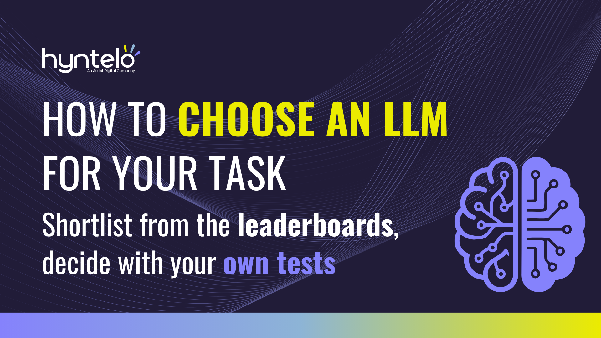 choose llm for task